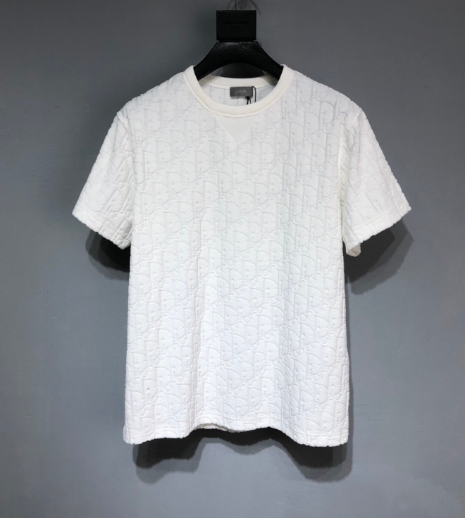 Dior Embossed Monogram T-Shirt – White