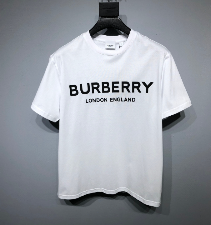 Burberry Logo Print T-Shirt – White