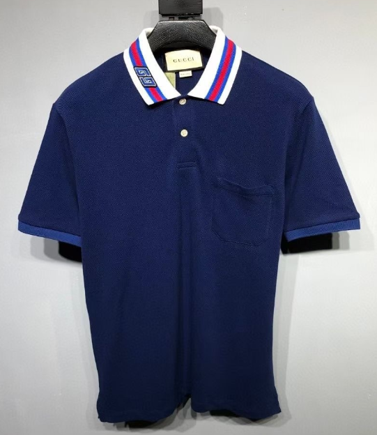 Gucci Web Collar Polo
