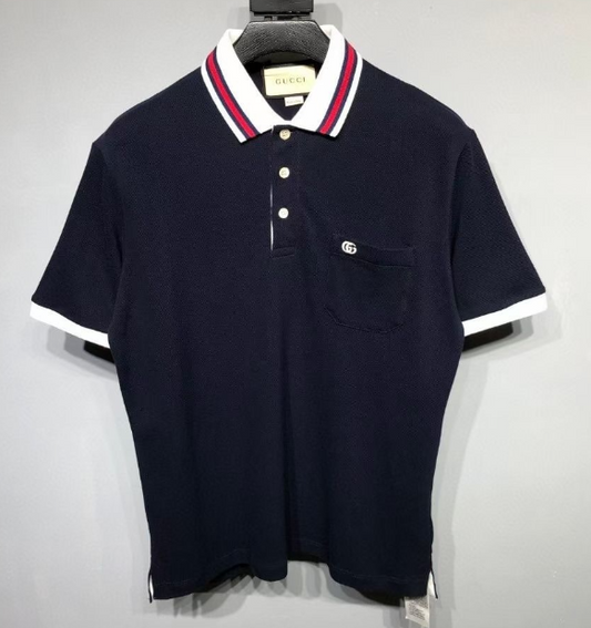 Gucci Contrast Collar