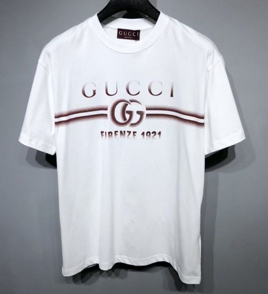 Gucci Firenze 1921 White T-Shirt,