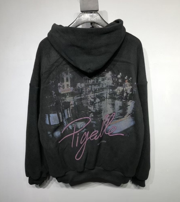 Balenciaga Pigalle Graphic Hoodie