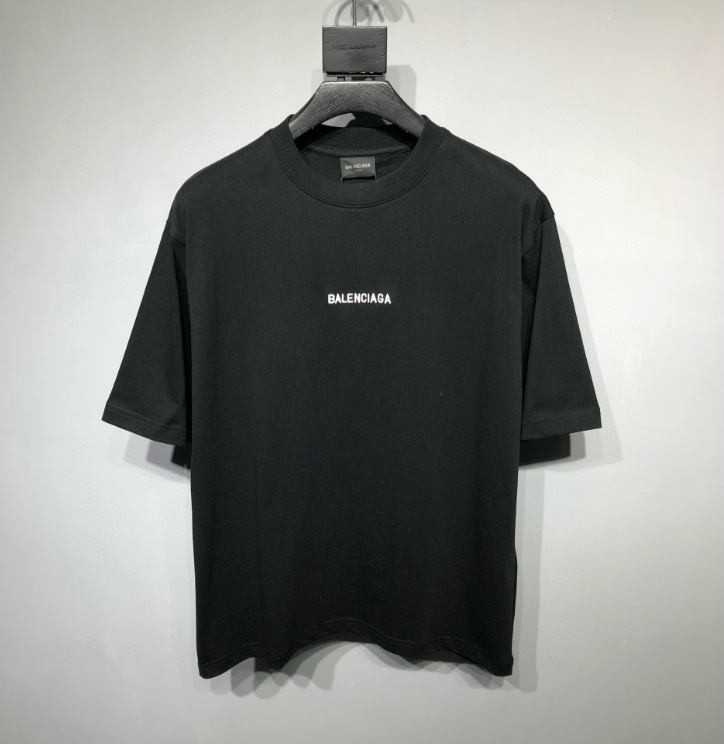 Balenciaga Black Classic Logo T-Shirt