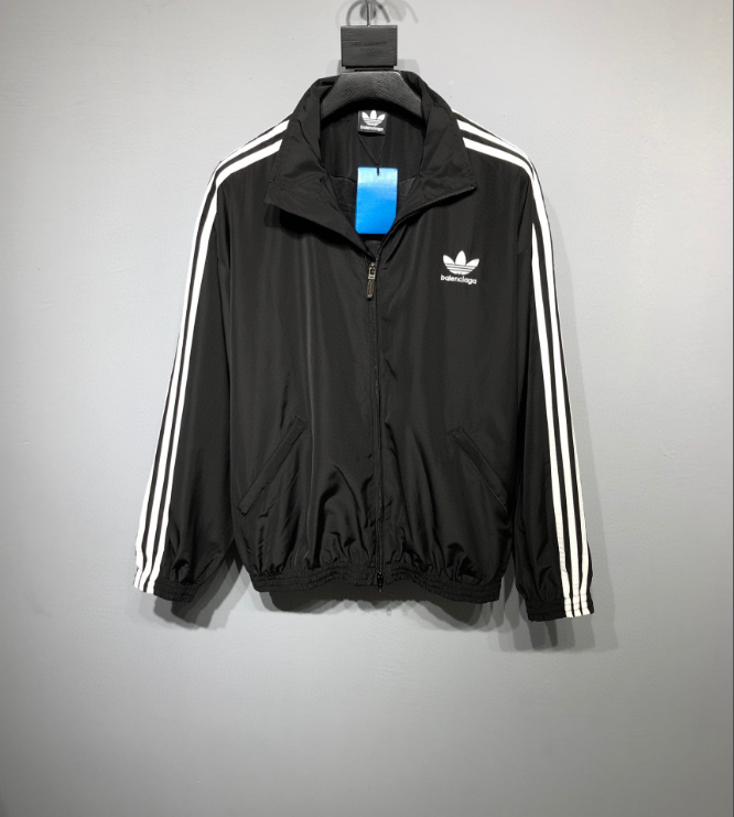 Adidas x Balenciaga Black Track Jacket