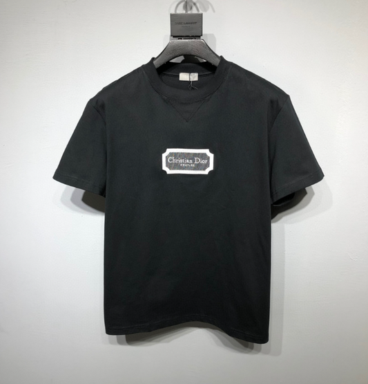 Christian Dior Couture Patch T-Shirt – Black