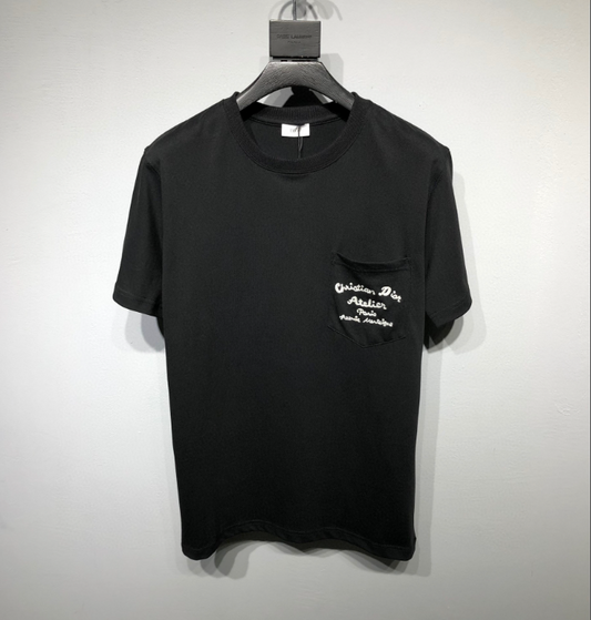 Dior Atelier Embroidered Pocket T-Shirt – Black