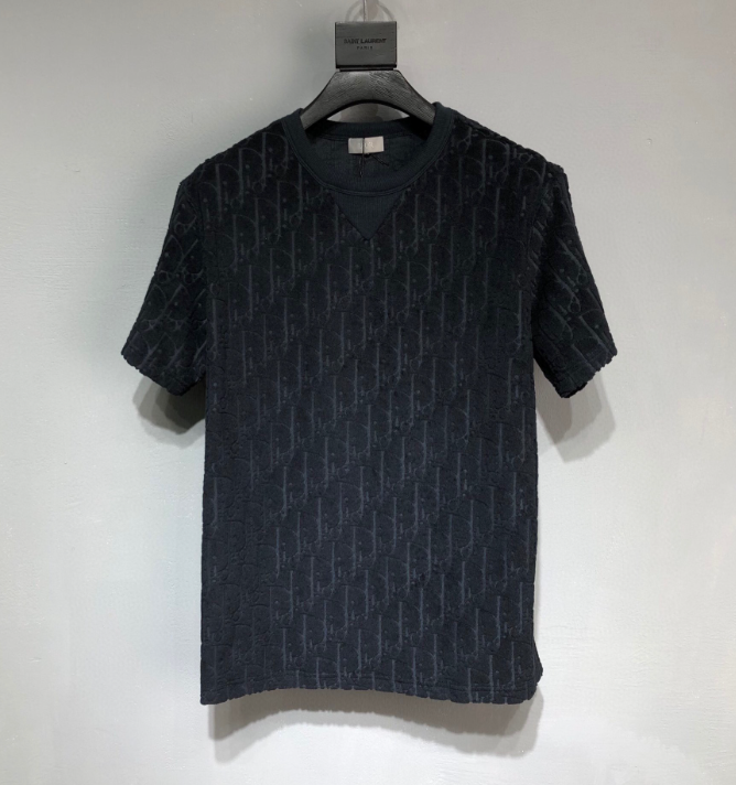 Dior Embossed Monogram T-Shirt – Black