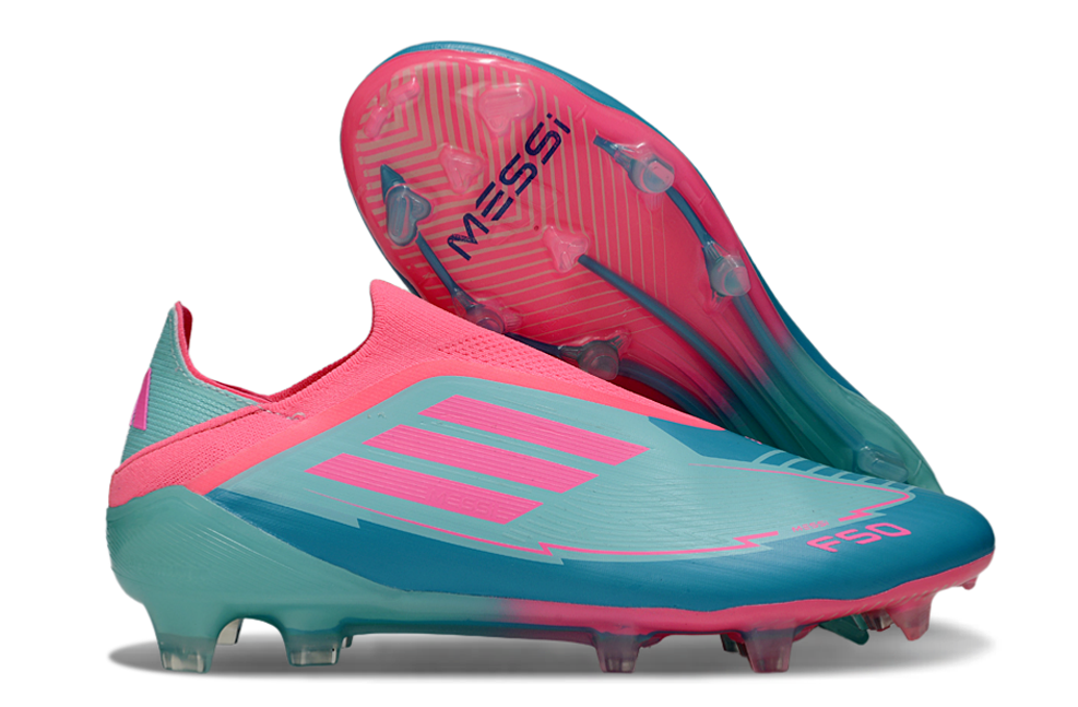 Adidas F50 Messi FG – Teal/Pink Edition