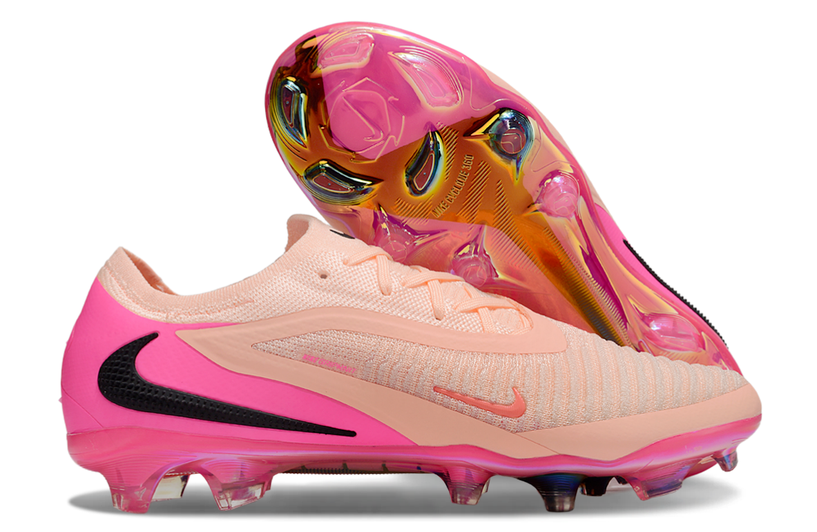 Nike Phantom GX Elite FG – Pink/Peach/Black/Multicolor Soleplate