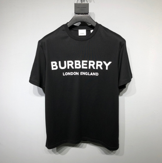 Burberry Logo Print T-Shirt – Black