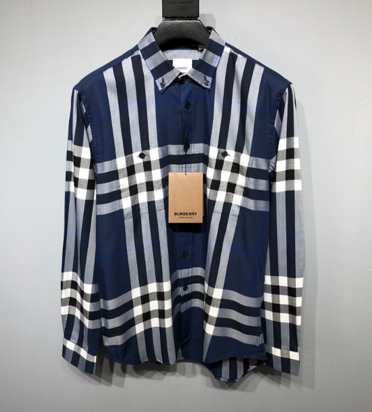 Burberry Large  Shirt – Navy Blue