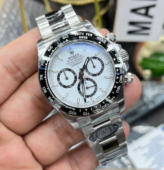 Rolex Cosmograph Daytona Stainless Steel White Dial