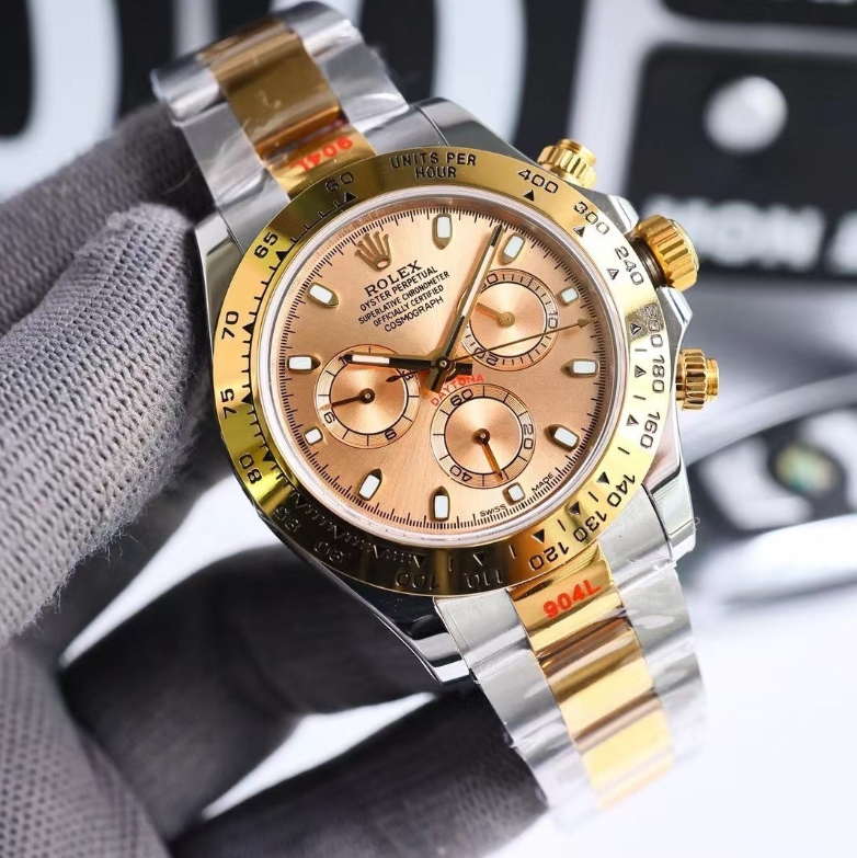 Rolex Cosmograph Daytona Yellow Rolesor Champagne Dial
