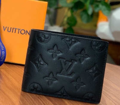 Louis Vuitton Monogram Shadow Wallet – Black