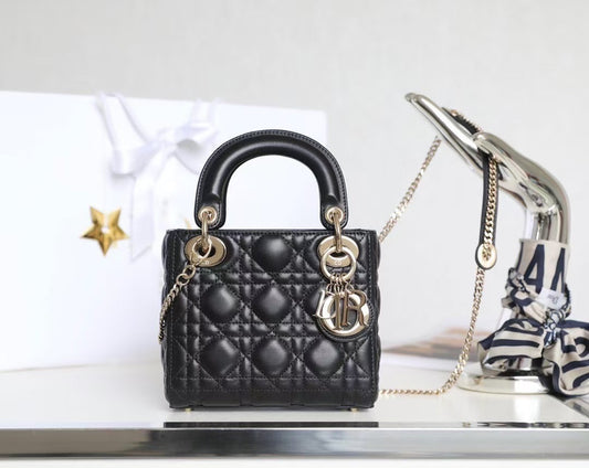 Lady Dior Mini Bag – Black Cannage Lambskin