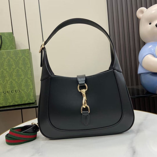 Gucci Jackie 1961 Small Hobo Bag – Black Leather