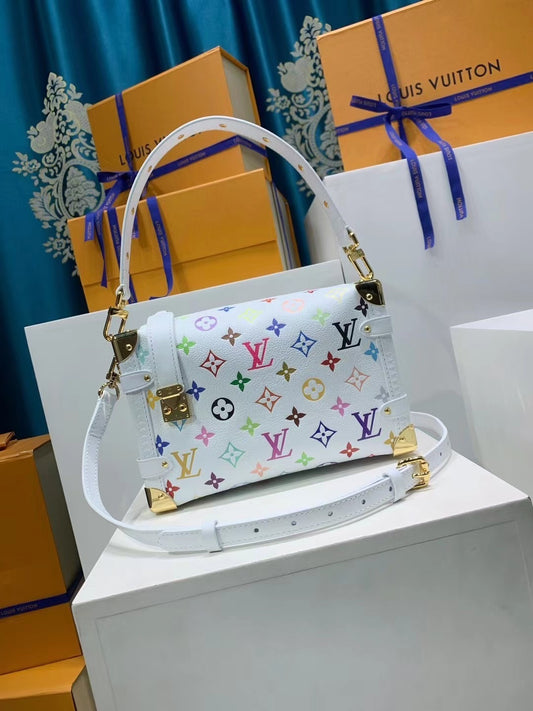 Louis Vuitton Multicolor Monogram White Bag
